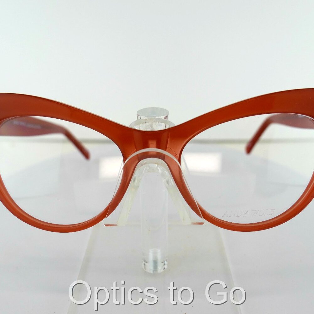 ANDY WOLF 5086 COL: F (ORANGE )  54-18-140 Eyeglass Frames